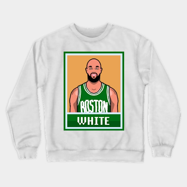 White bald Crewneck Sweatshirt by Papuyu besumap